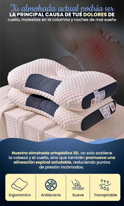 Almohada Ortopédica 3D